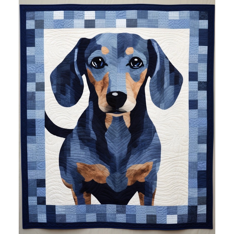 Dachshund BL9112325 Quilt Blanket