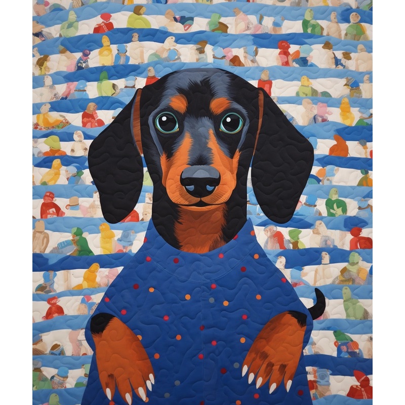 Dachshund BL9112326 Quilt Blanket