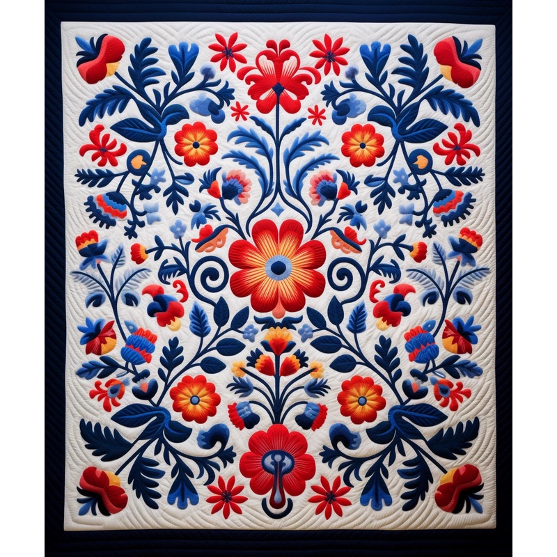 Flower BL9112318 Quilt Blanket