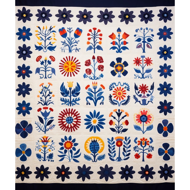 Flower BL9112319 Quilt Blanket