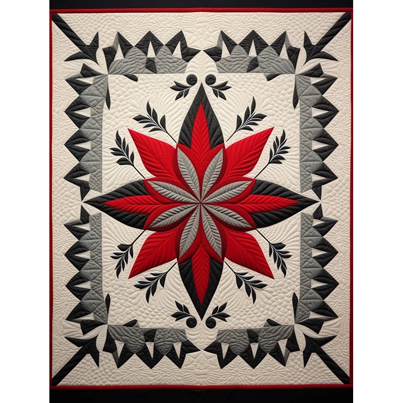Flower Star BL10112348 Quilt Blanket