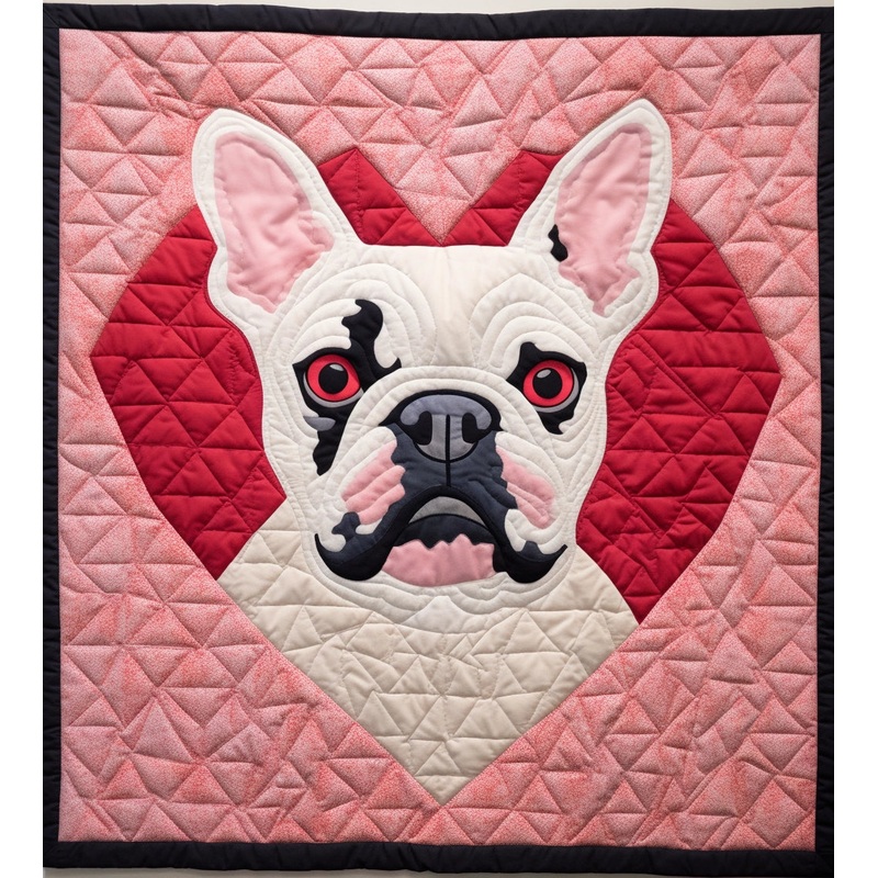 French Bulldog BL11112333 Quilt Blanket