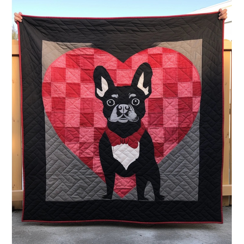 French Bulldog BL11112334 Quilt Blanket