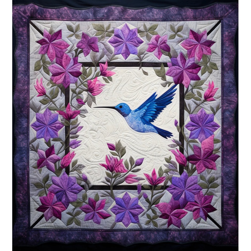 Hummingbird BL11112310 Quilt Blanket