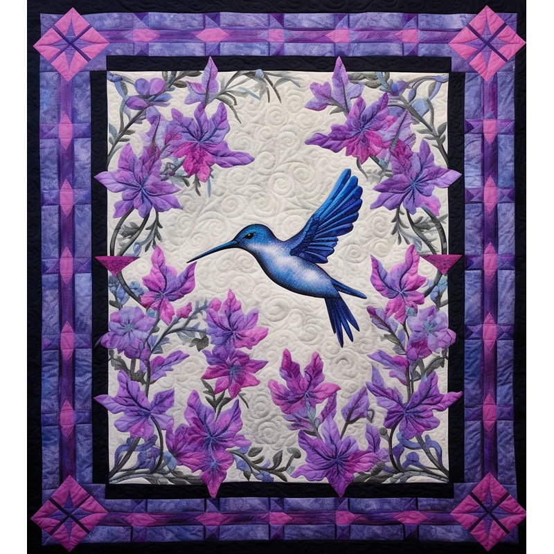 Hummingbird BL11112320 Quilt Blanket