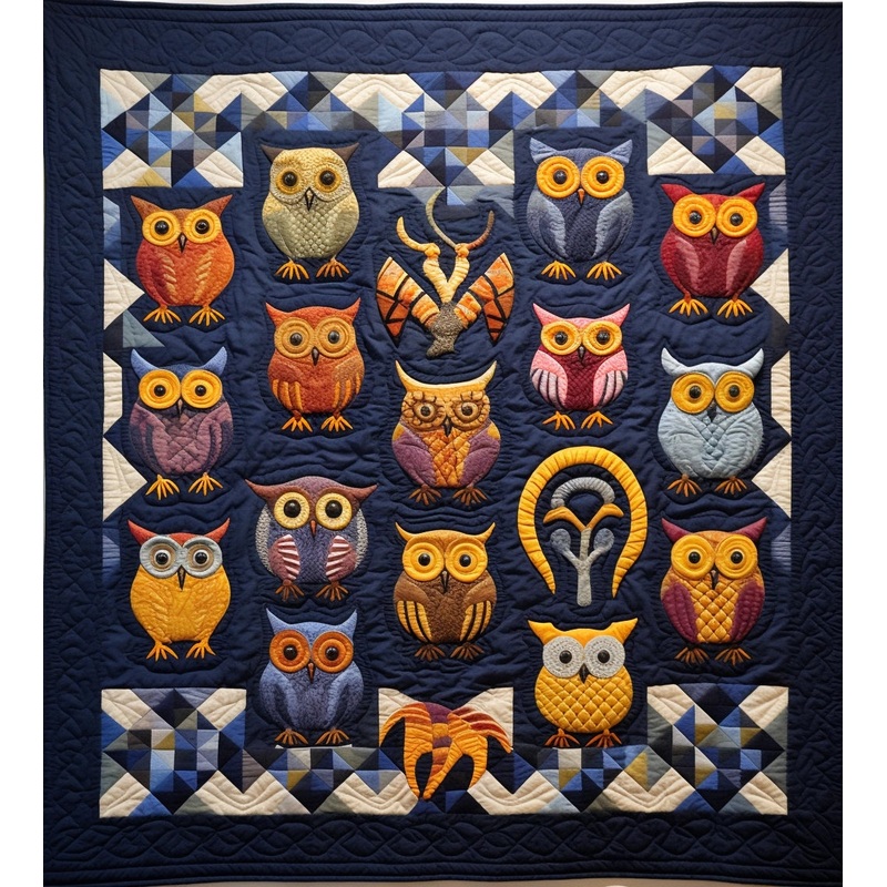 Owls BL9112382 Quilt Blanket