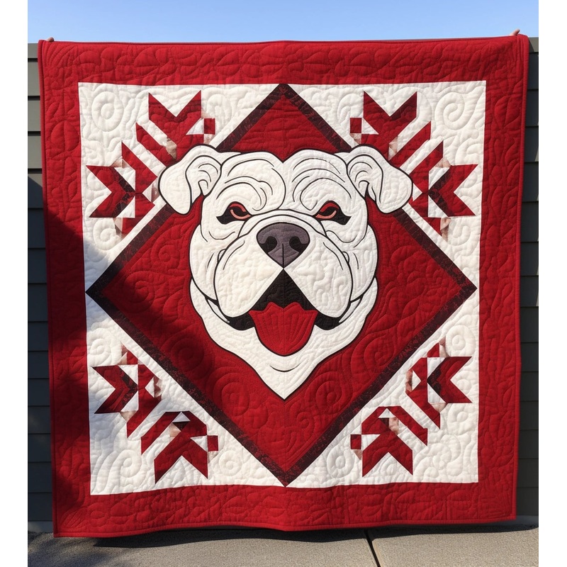 Pitbull BL11112332 Quilt Blanket
