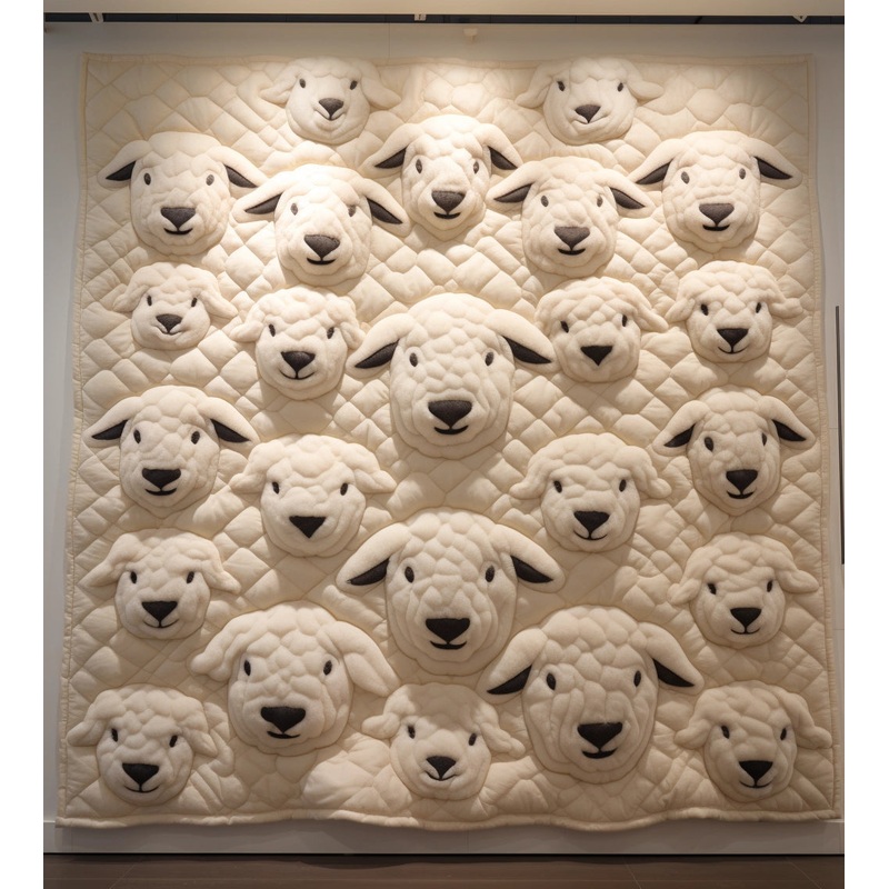 Sheep BL10112316 Quilt Blanket