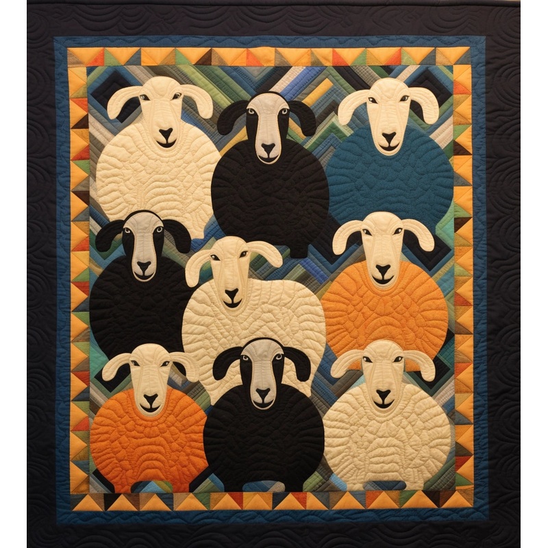 Sheep BL10112318 Quilt Blanket