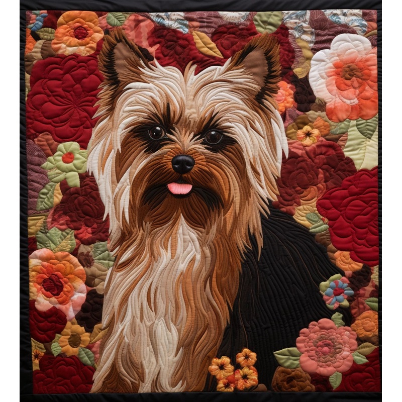 Yorkshire Terrier BL11112336 Quilt Blanket