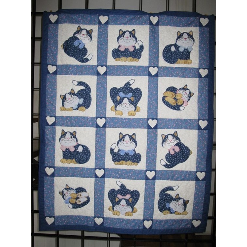 Cats CLA15112331 Quilt Blanket