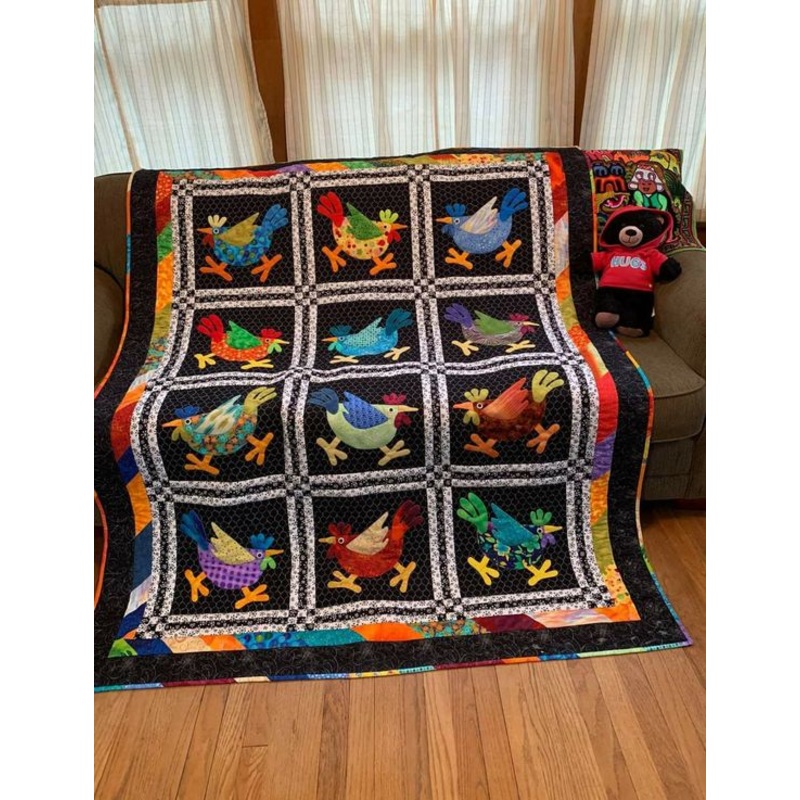 Chicken CLA15112330 Quilt Blanket