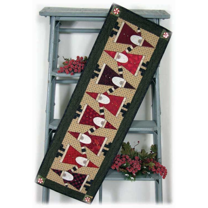 Christmas Gnomes TAI15112343 Quilted Table Runner