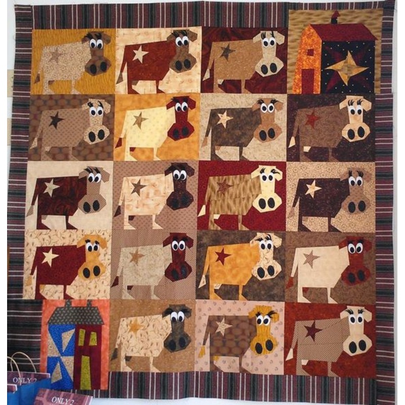 Cow CLA15112309 Quilt Blanket