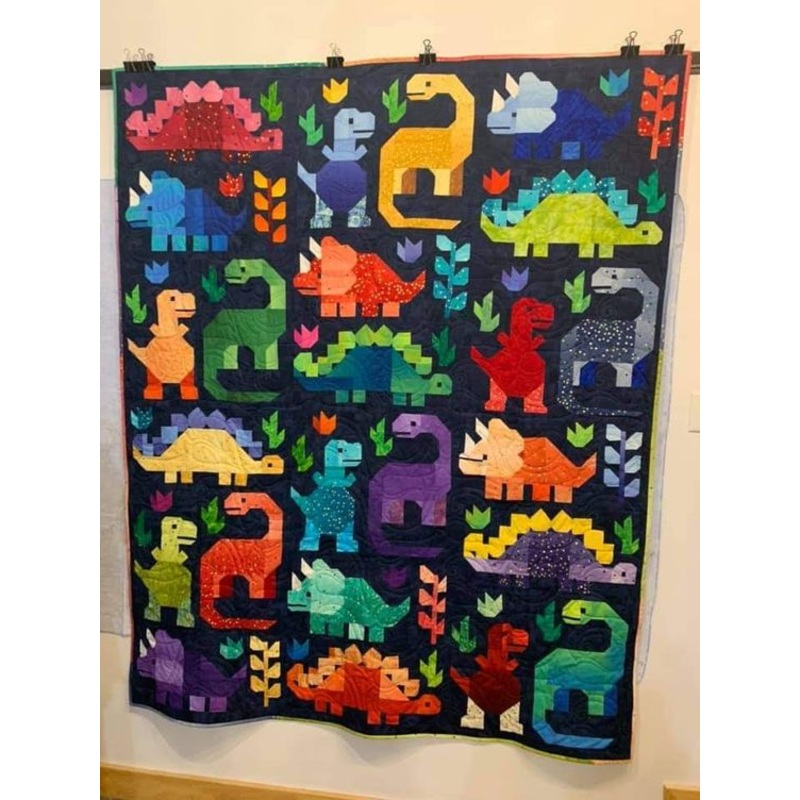 Dinosaurs CLA15112324 Quilt Blanket
