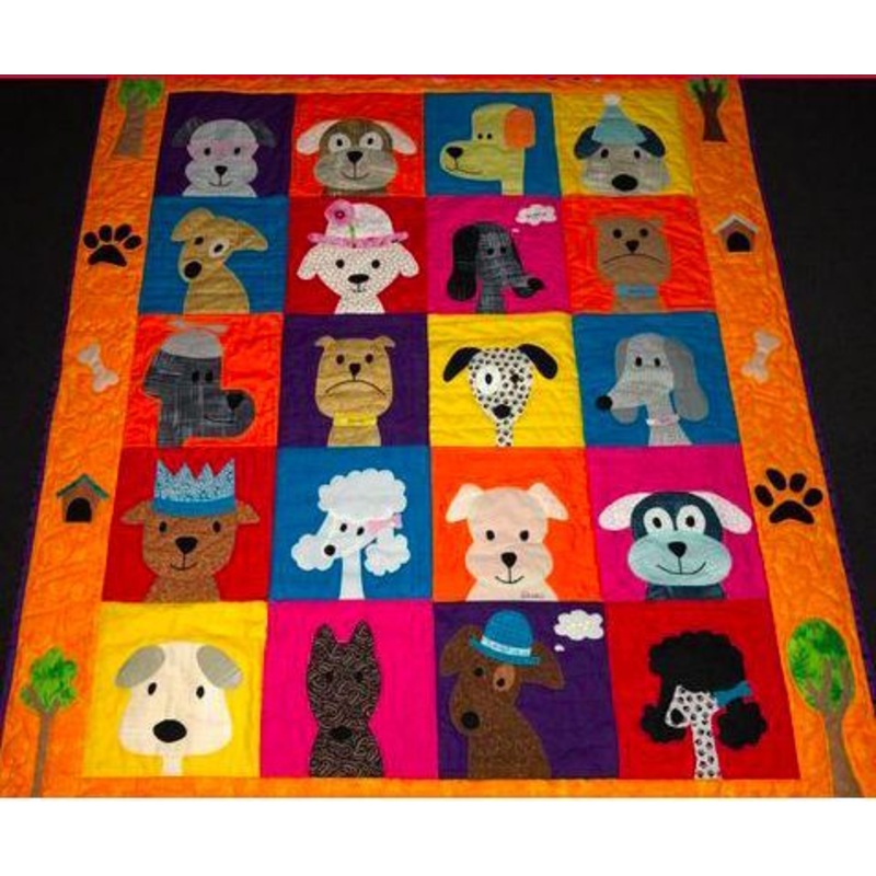 Dogs CLA15112304 Quilt Blanket