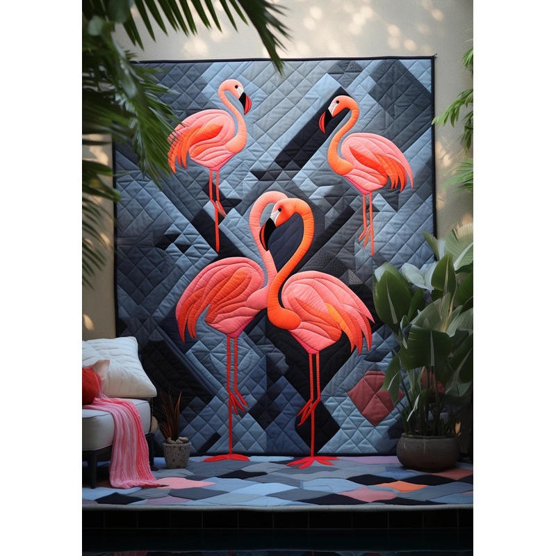 Flamingo TAI13112314 Quilt Blanket