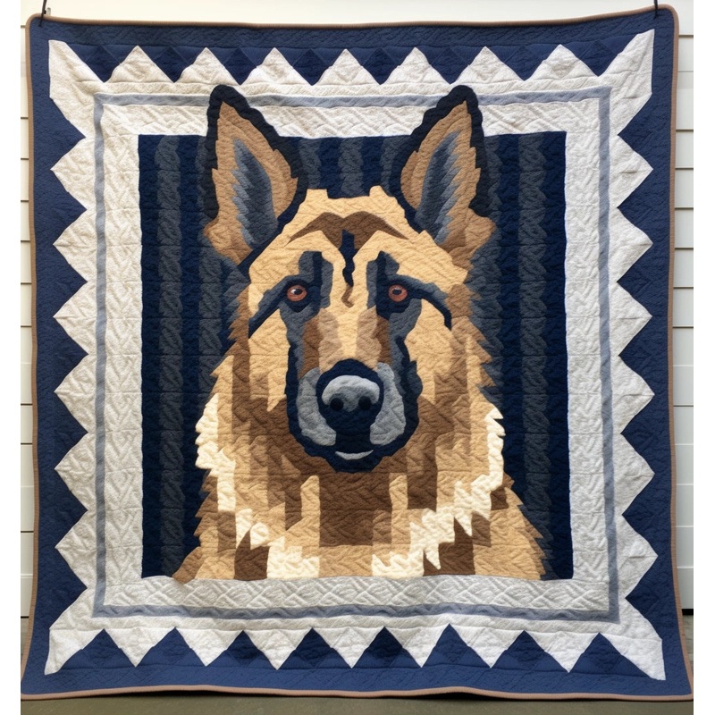 German Shepherd TAI14112302 Quilt Blanket