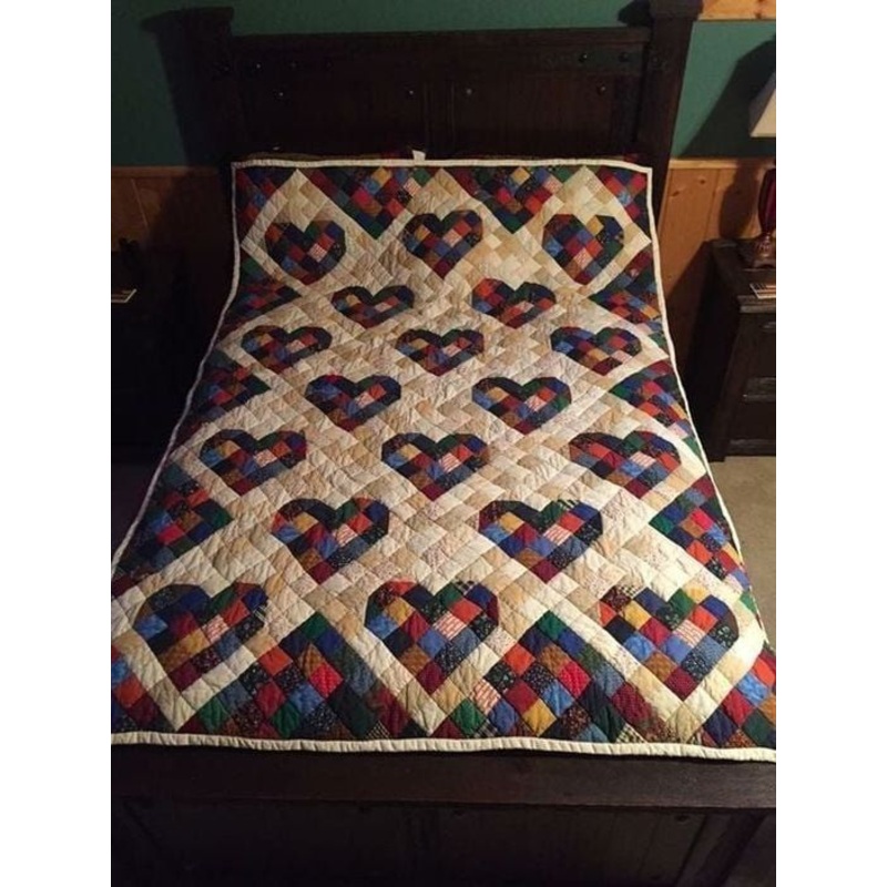 Heart CLA15112353 Quilt Blanket