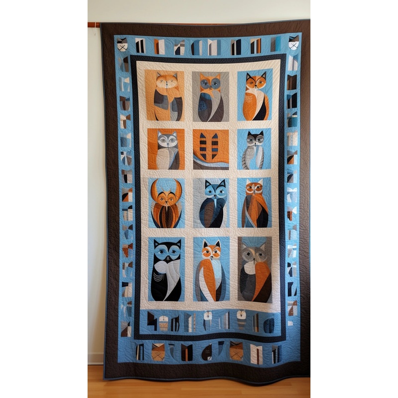 Owls TAI13112304 Quilt Blanket
