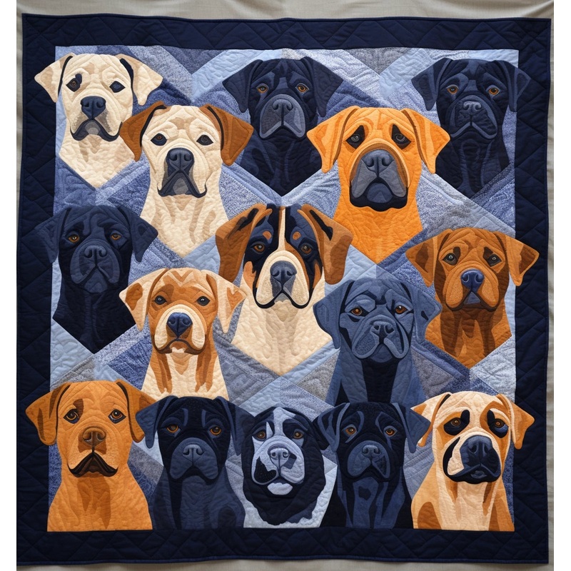 Rottweiler TAI14112308 Quilt Blanket