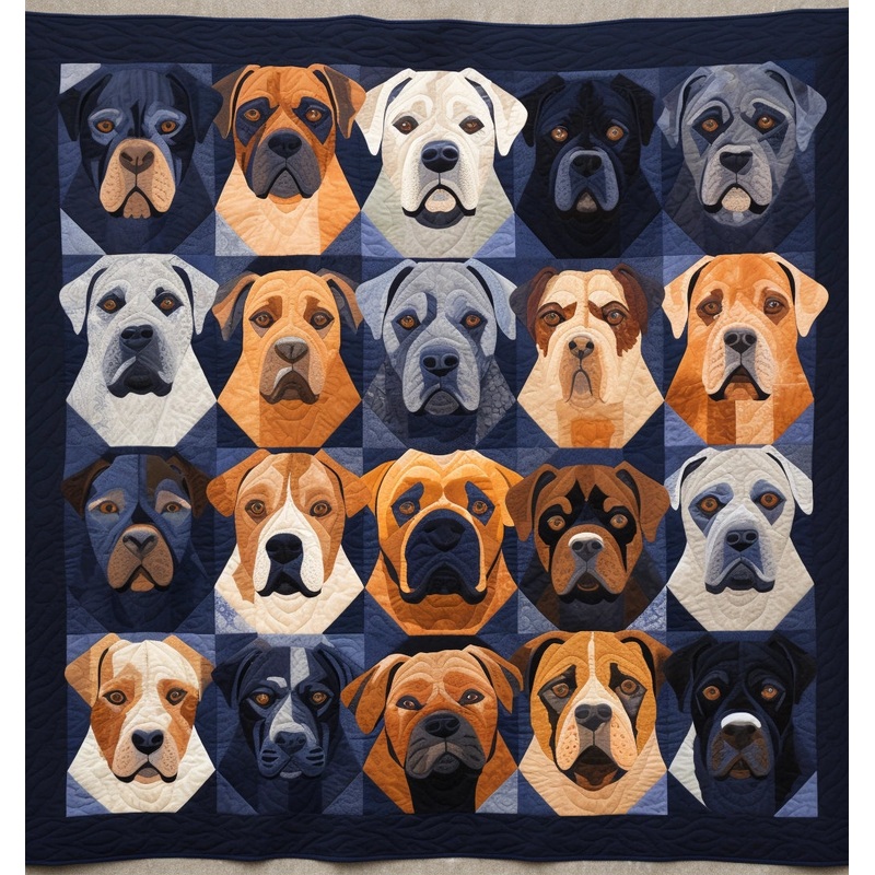 Rottweiler TAI14112311 Quilt Blanket