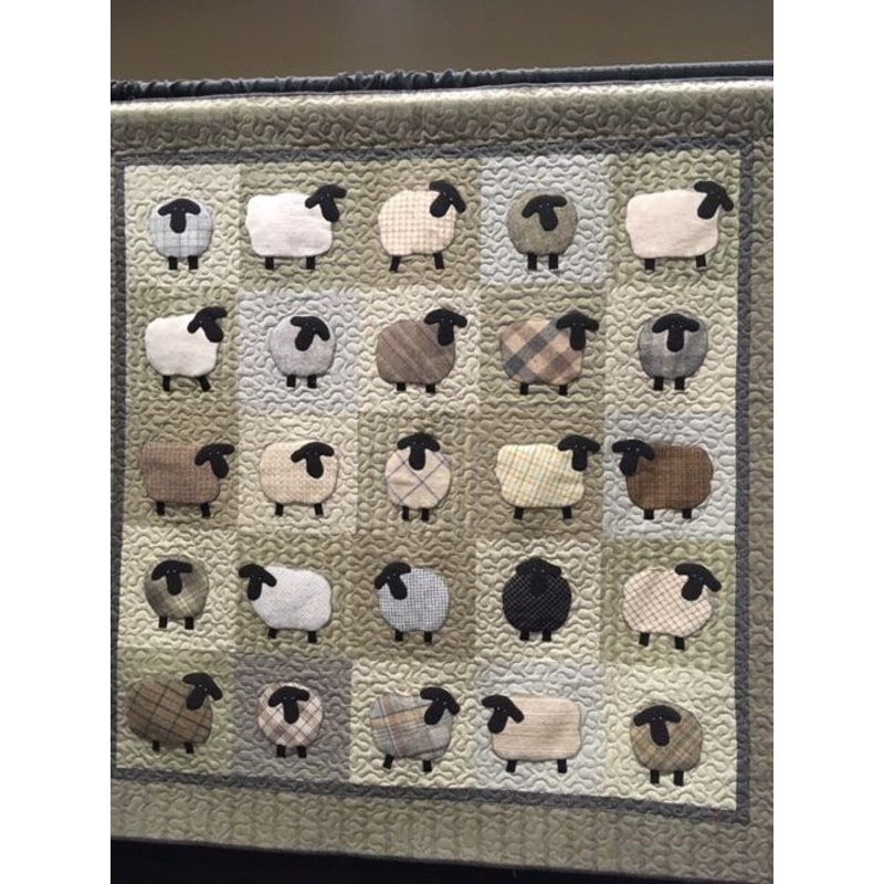 Sheep CLA15112312 Quilt Blanket