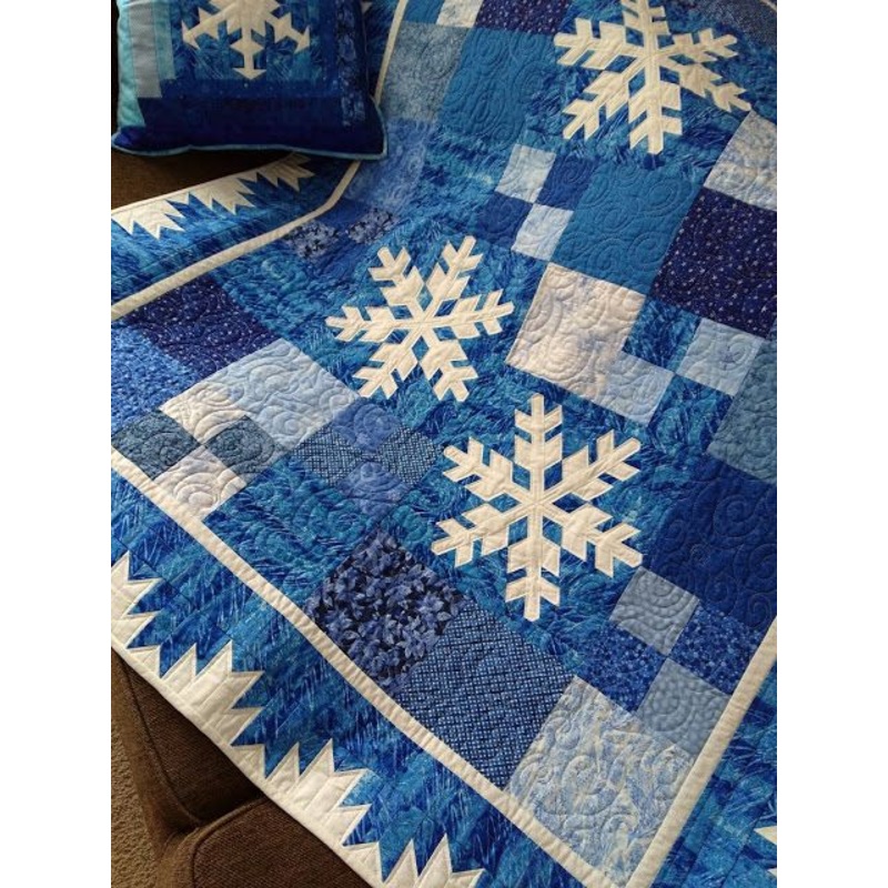 Snowflake CLA15112339 Quilt Blanket