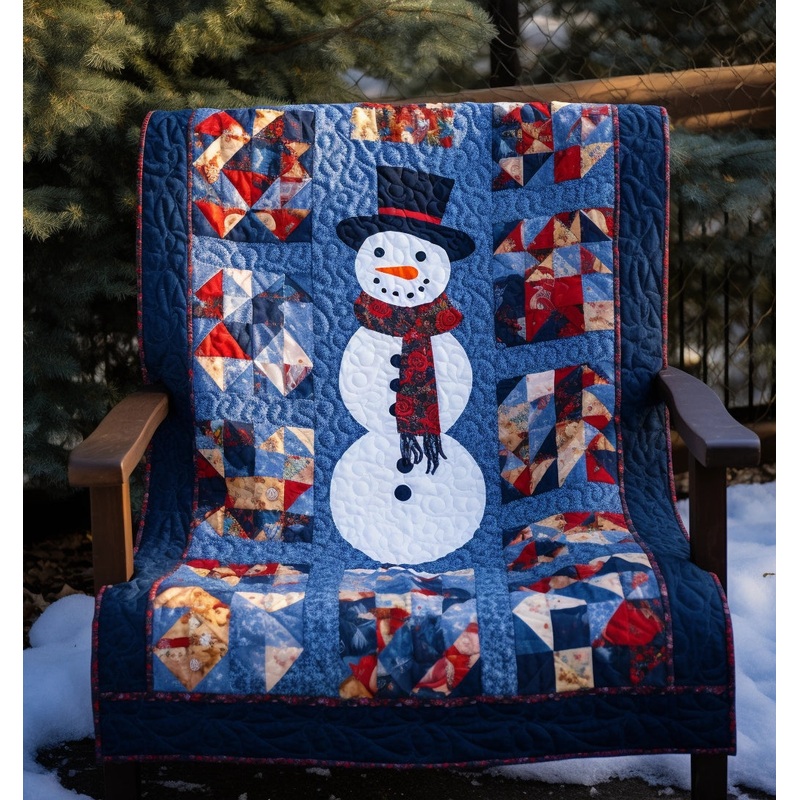 Snowman TAI14112316 Quilt Blanket
