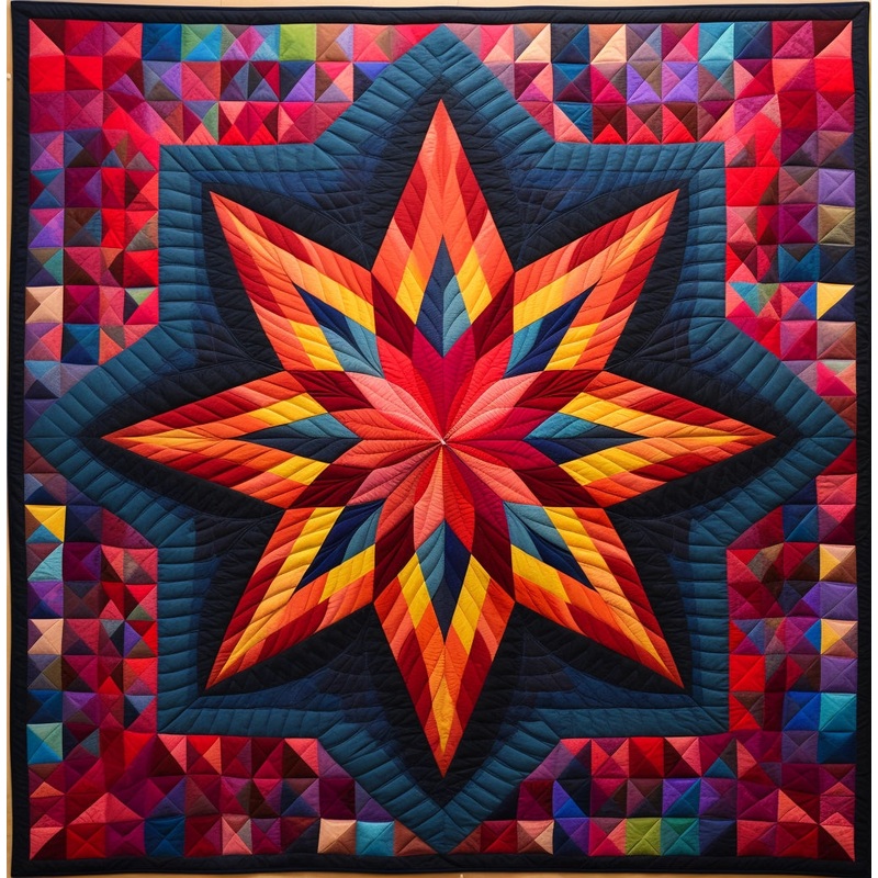 Star Flower TAI14112337 Quilt Blanket