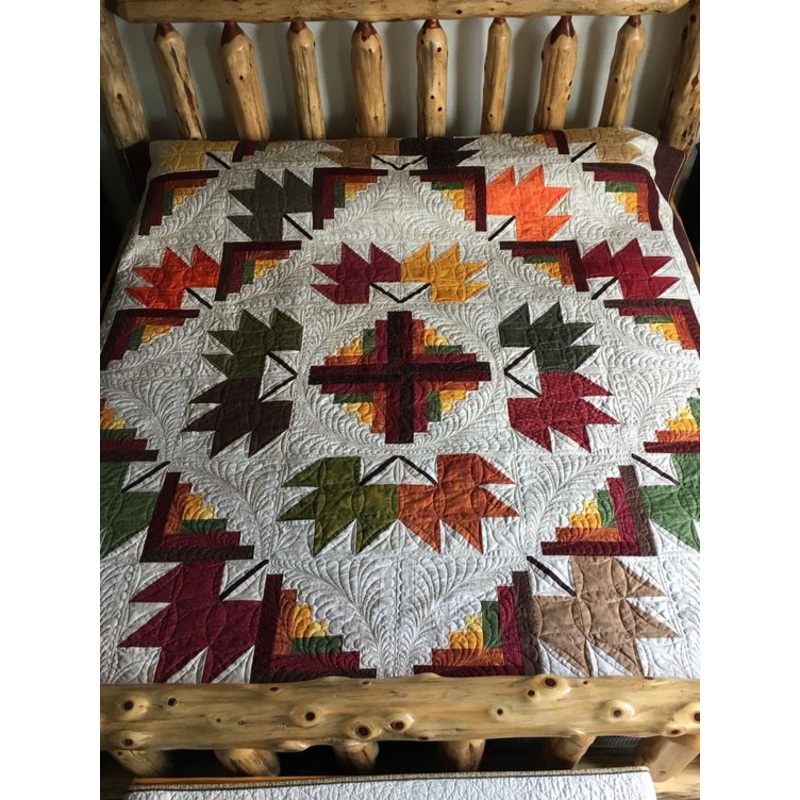 Autumn Leaves CLA16112323 Quilt Blanket