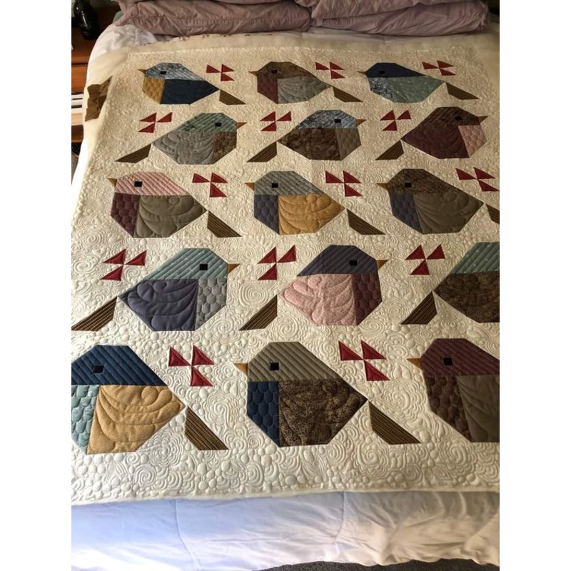 Bird CLA16112332 Quilt Blanket