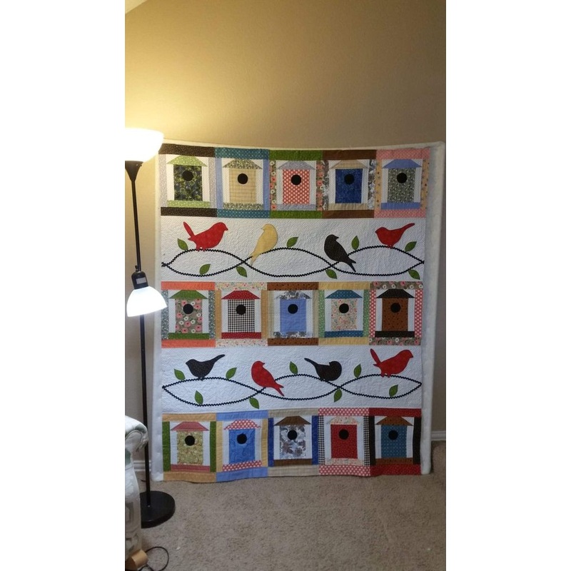Bird House CLA21112316 Quilt Blanket