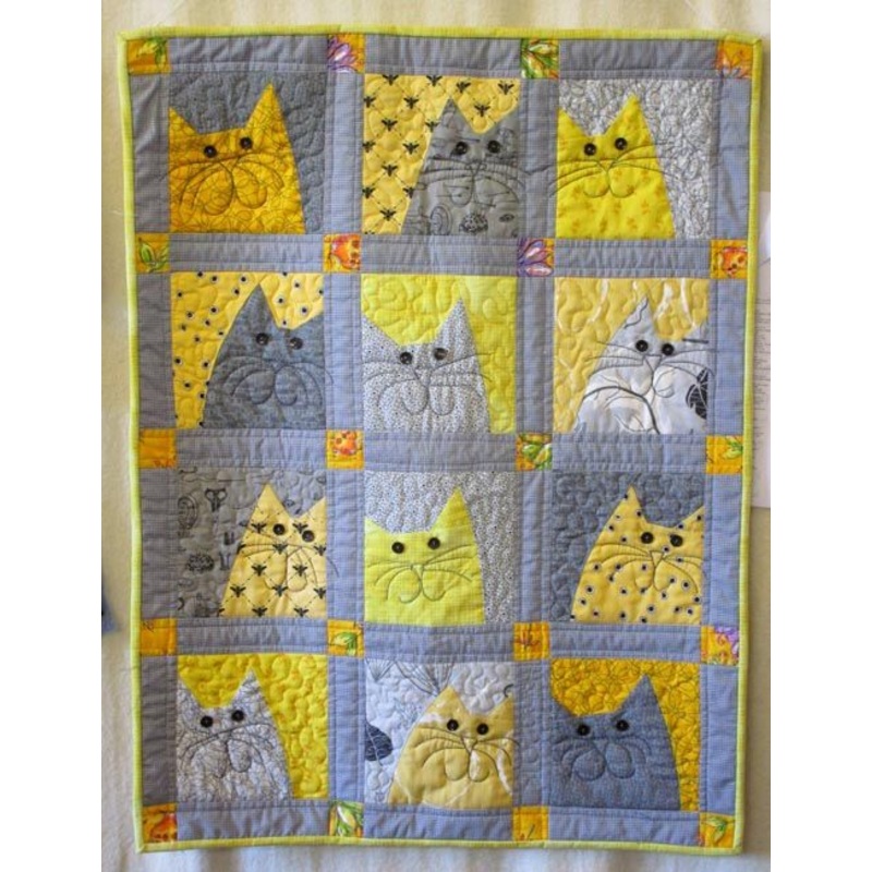 Cat CLA20112316 Quilt Blanket
