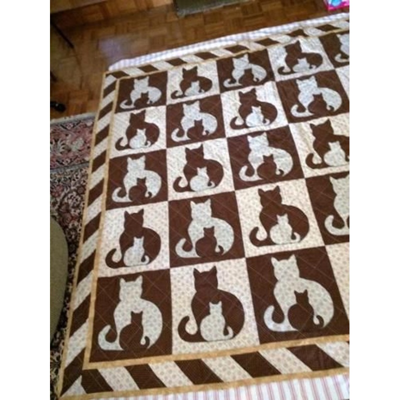 Cat CLA20112351 Quilt Blanket