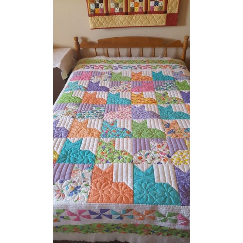 Cats CLA17112308 Quilt Blanket