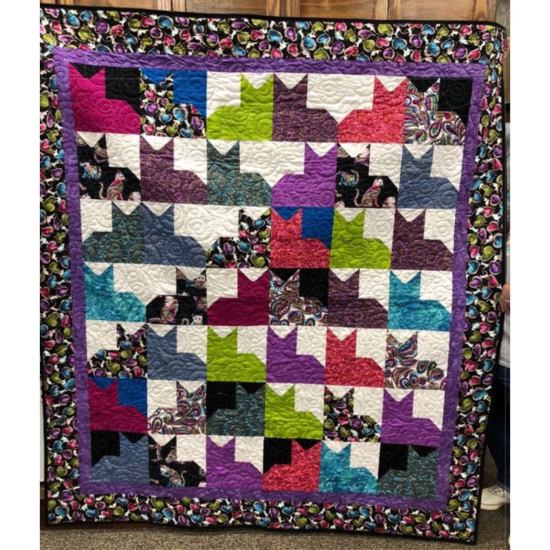 Cats CLA17112310 Quilt Blanket