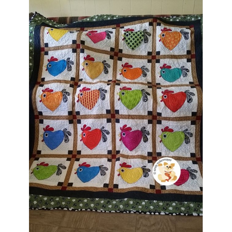Chicken CLA21112309 Quilt Blanket