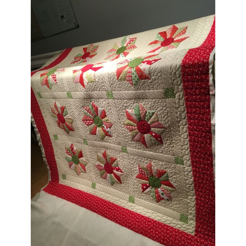 Christmas Flower CLA16112304 Quilt Blanket