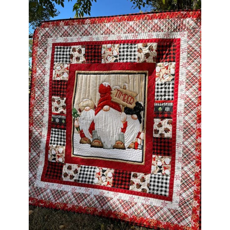 Christmas Gnome CLA21112313 Quilt Blanket