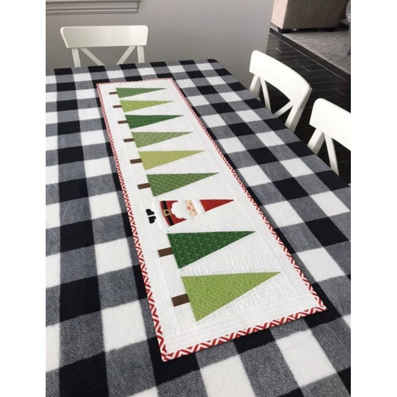 Christmas Santa CLA20112379 Quilted Table Runner