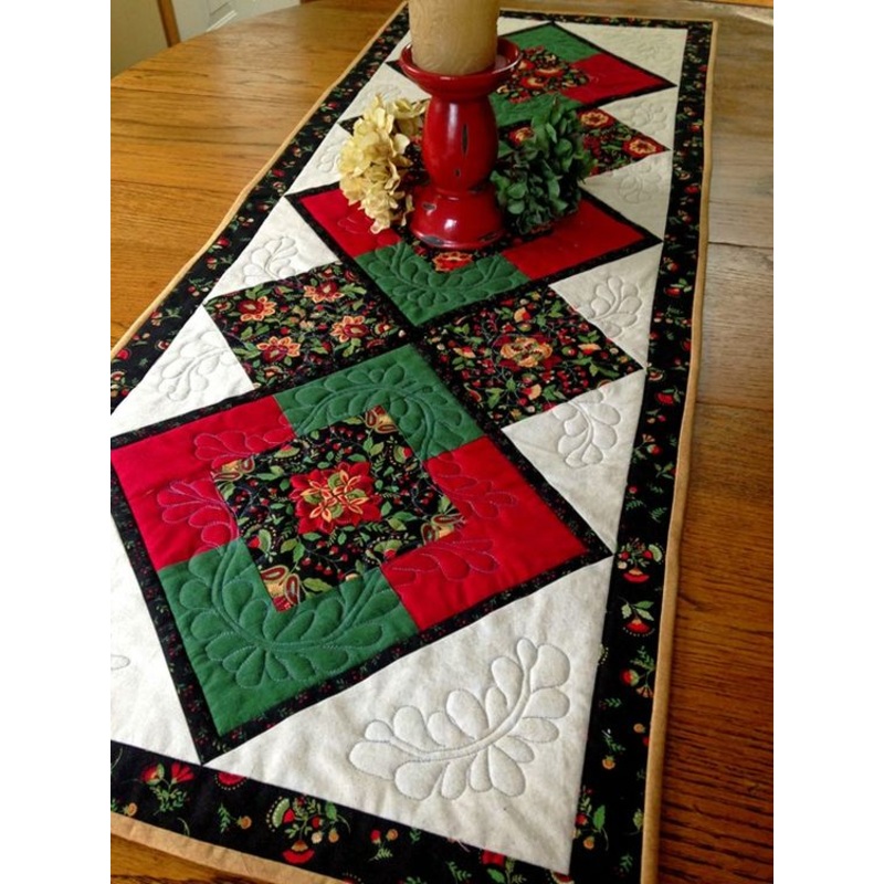 Christmas Vibe CLA16112356 Quilted Table Runner