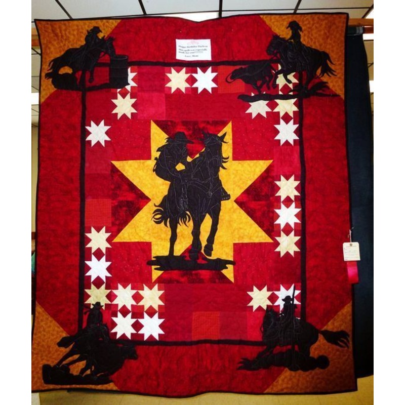 Cowgirl CLA20112327 Quilt Blanket