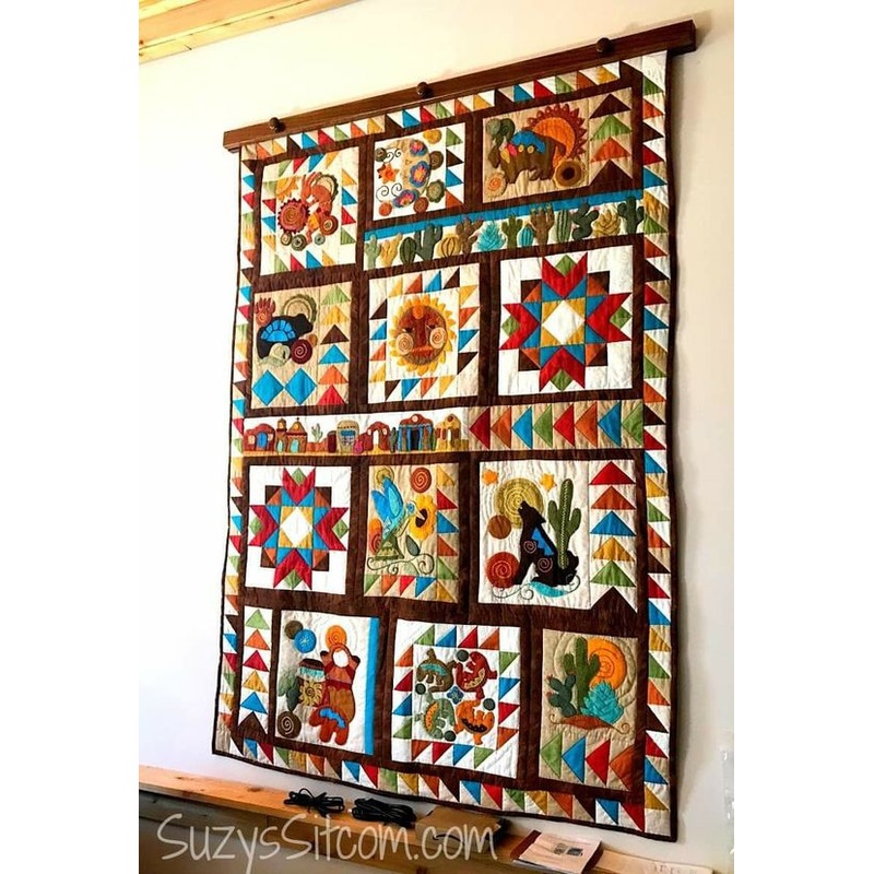 Desert Life CLA20112319 Quilt Blanket