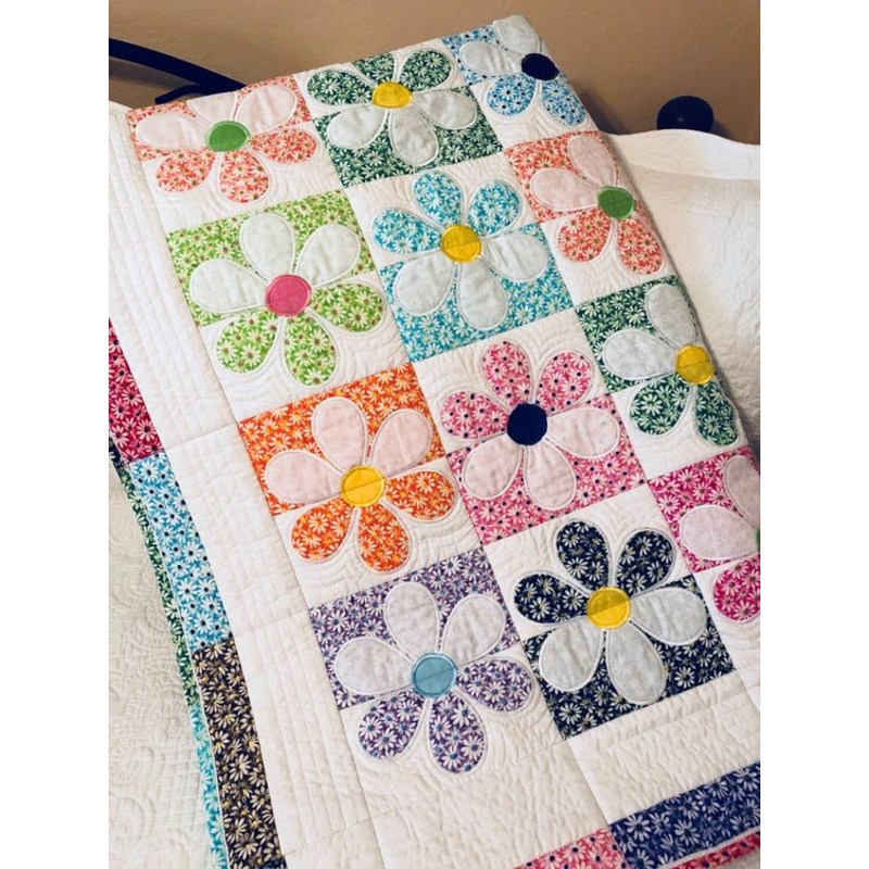 Flower CLA16112329 Quilt Blanket