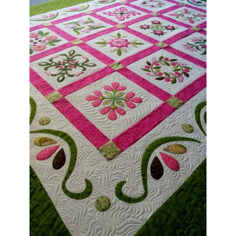 Flower Garden CLA16112313 Quilt Blanket
