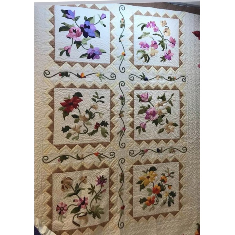 Flower Garden CLA17112302 Quilt Blanket