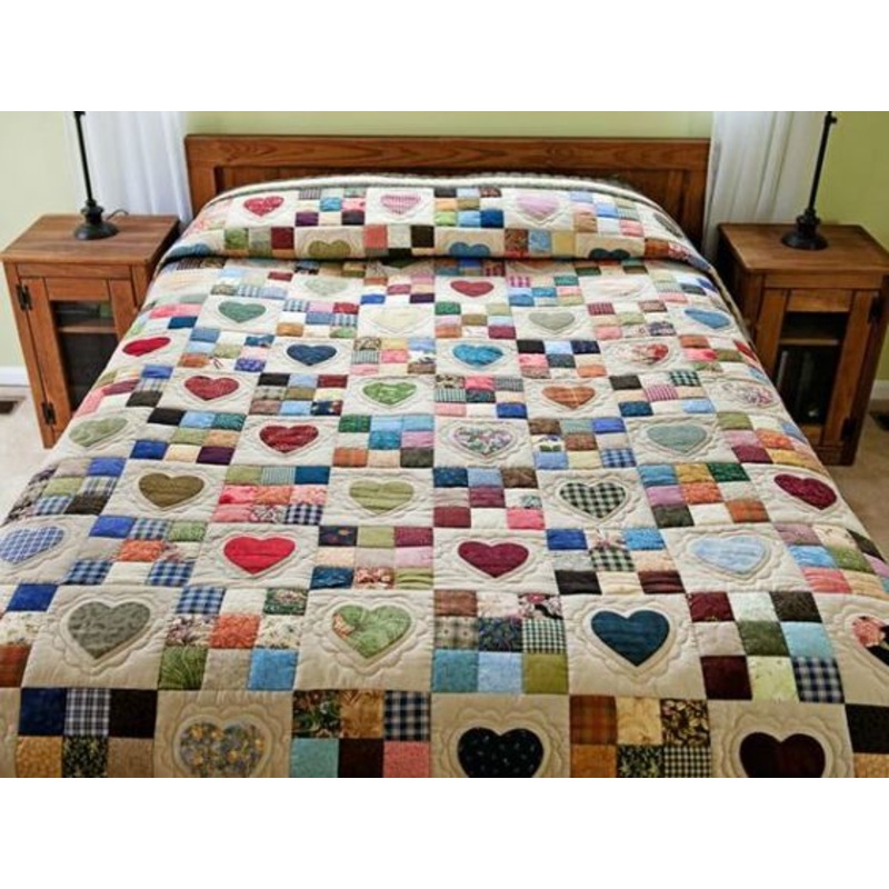 Heart CLA16112318 Quilt Blanket