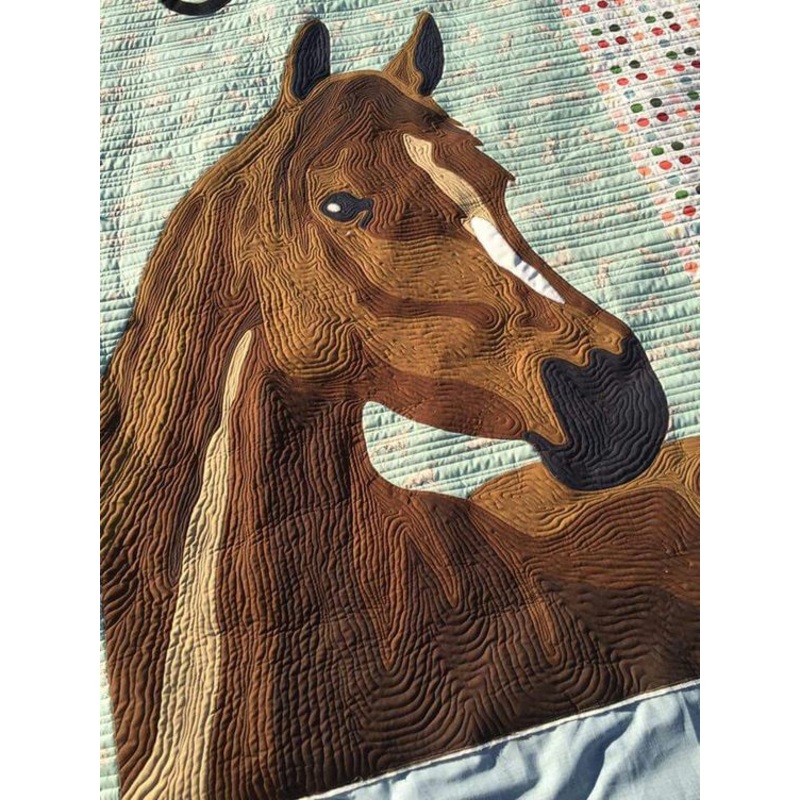 Horse CLA20112329 Quilt Blanket