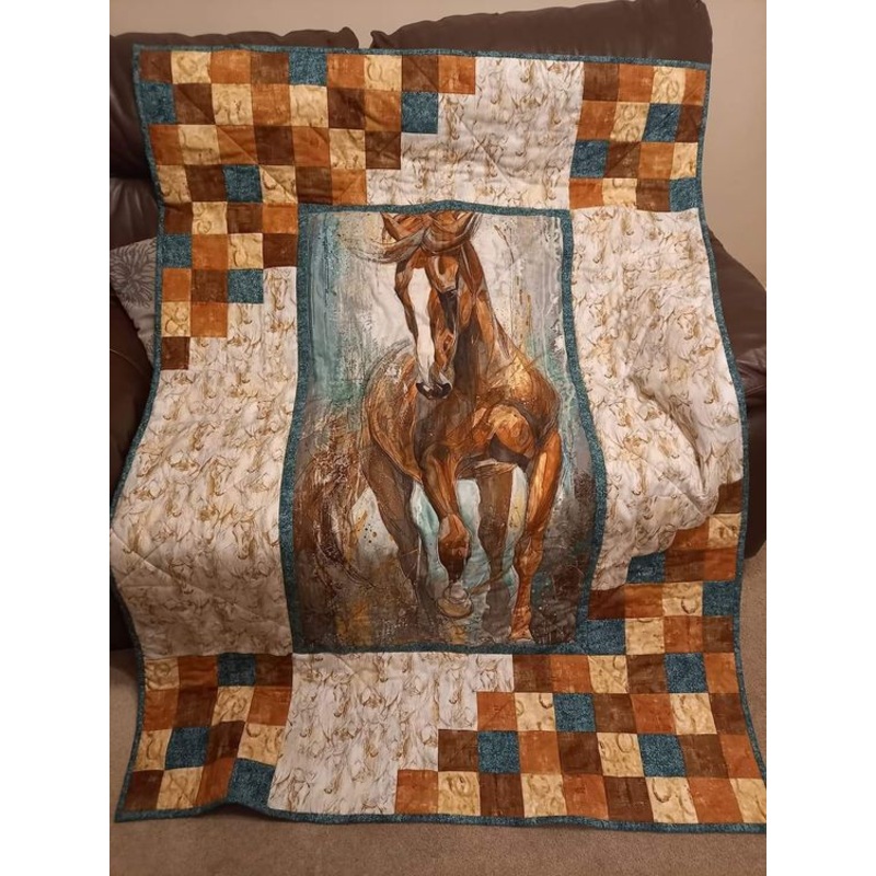 Horse CLA20112333 Quilt Blanket